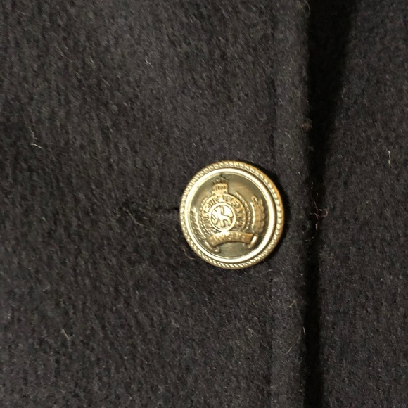 COPY - COPY - Navy wool pea coat pcoat peacoat ja… - Picture 3 of 14